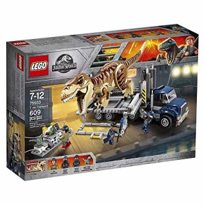 LEGO ジュラシック・ワールド T-レックスの輸送 75933 恐竜プレイセット おもちゃのトラック付き 6【並行輸入品】