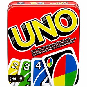 Mattel Games：公式Uno Tin [限定]【並行輸入品】