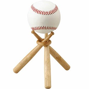 TIHOOD 野球スタンドホルダー 1パック 木製ベースボールスタンドディスプレイホルダー【並行輸入品】