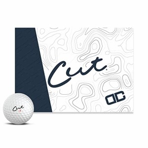 CUT DC ゴルフボール 1ダース（全12球入） ウレタンカバー 4ピース構造 コンプレッション105 カッ U【並行輸入品】