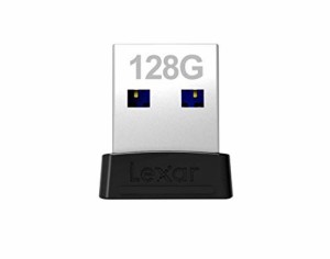 Lexar JumpDrive S47 128GB USB 3.1 フラッシュドライブ (LJDS47-128ABBKNA) ブラック【並行輸入品】