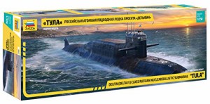 ズベズダ 1/350 ロシア海軍 トゥーラ デリフィン デルタIV型 ロシア原子力弾道ミサイル潜水艦 プ 【並行輸入品】