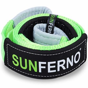 Sunferno ツリーセーバー ウインチストラップ 35ポンド認定 | ウインチラインを自信を持ってリグ |【並行輸入品】