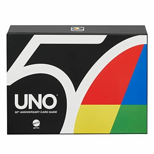 ウノ(UNO) 50周年 プレミアムエディション 【限定カード ワイルド50/50カード、記念ゴールドコイ G【並行輸入品】