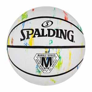 Spalding マーブルシリーズ マルチカラーアウトドアバスケットボール 29.5インチ【並行輸入品】