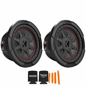 KICKER 6.75インチ Comp RT シンウーファー 2つの48CWRT672 バーチャル2オームパッケージ【並行輸入品】