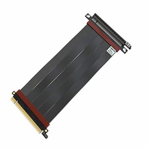 LINKUP ウルトラ PCIe 4.0 X16ライザーケーブル[RTX4090 RX6950XT x570 B550 Z690テスト済み] 超極高速シールド【並行輸入品】