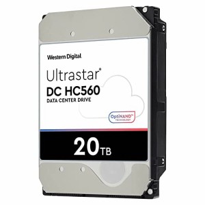 WD Ultrastar HC560 WUH722020BLE6L4 20TB 7200RPM 3.5インチ SE SATA HDD 0F38785【並行輸入品】