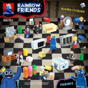 ブロック レインボー フレンズ おもちゃ roblox rainbow 子供とファン向け クリスマス 誕生日 Rainbow Friends　プレゼント 8点セット