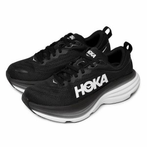 HOKA ホカ BONDI 8 ボンダイランニング シューズ スニーカー ブラック×ホワイト  ローカット 靴 1127952