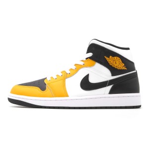 NIKE WMNS AIR JORDAN 1 MID DQ8426-701 ナイキ エアジョーダン1 ミッド イエローオークル/ブラック-ホワイト