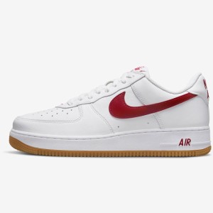 NIKE ナイキ WMNS AIR FORCE 1 LOW エアフォース1 ロー レトロ ホワイト/ユニバーシティーレッド ガム DJ3911-102