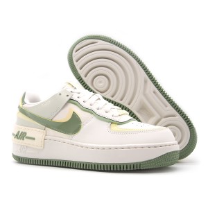 NIKE WMNS AIR FORCE 1 SHADOW DAYSAIL ALABASTER PALE IVORY OIL GREEN FN6335-101