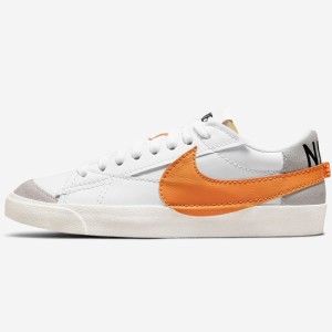 ナイキ ブレーザー ロー NIKE BLAZER LOW ホワイト/グレーフォグ/セイル/アルファオレンジ DN2158-100