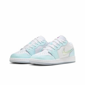 ナイキ エアジョーダン1 ロー SE GS NIKE AIR JORDAN 1 LOW SE GS GLACIER BLUE/WHITE HJ3481-491