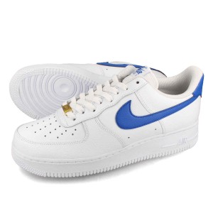 NIKE AIR FORCE 1 07 ナイキ エア フォース 1 07 メンズ ローカット WHITE/GAME ROYAL/WHITE ホワイト ブルー 白 青 dm2845-100