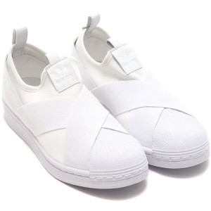 アディダス SS スリッポン adidas SS SLIP-ON フットウェアホワイト/フットウェアホワイト/フットウェアホワイト FW7052