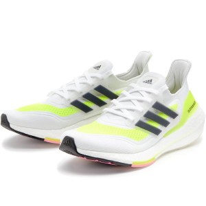 アディダス ウルトラブースト 21 adidas ULTRABOOST 21 フットウェアホワイト/コアブラック/イエロー FY0377