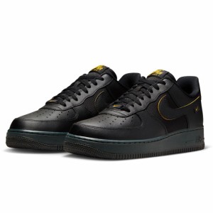 ナイキ エア フォース 1 07 NIKE AIR FORCE 1 07 ブラック/ダークスモークグレー/ユニバーシティゴールド FZ4617-001