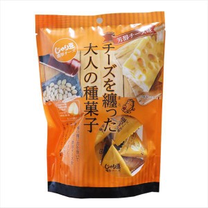 チーズを纏った大人の種菓子 じゃり豆 芳醇チーズ味 70g 濃厚チーズ おつまみ お酒の肴 アーモンド ひまわりの種 かぼちゃの種 ビタミンE