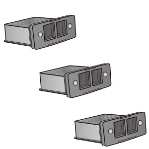 3個セット パナソニック Panasonic 純正品 交換用 部品 掃除機用クリーンフィルター AMV84K-JT03x3