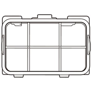 パナソニック　洗濯機　乾燥フィルター(奥) 　AXW2208A19J0