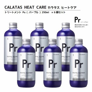 正規品 カラタス トリートメント ヒートケア パープル Pr 250ml 6個 ヘアカラーリングの色味を長持ち アフターケア トリートメント