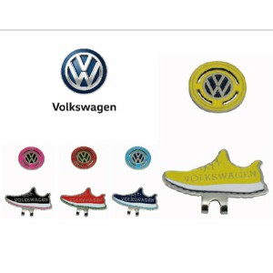 Volkswagen フォルクスワーゲン クリップマーカー マグネット式 シューズタイプ イエロー ネイビー ピンク グリーン オレンジ