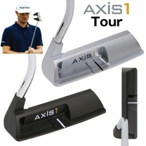 AXiS1 Tour アクシスワン ツアー ブレードパター ジャスティン・ローズ 使用ブランド （ オリジナルラバーグリップ ） シルバー / ブラッ