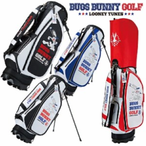 LOONEY TUNES BUGS BUNNY GOLF ルーニーテューンズ バッグスバニー 9型 スタンドキャディバッグ 6分割口枠 46インチクラブ対応 3.0kg ネ