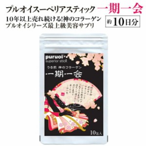 低分子 コラーゲン  一期一会スーペリアスティック　約10日分 10包入り コラーゲンペプチド 果実風味 フィッシュコラーゲン 美容成分