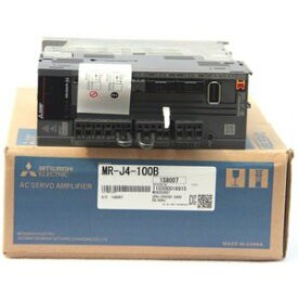 新品★送料無料★ 三菱電機 ACサーボアンプ MR-J4-100B  【６ヶ月保証】