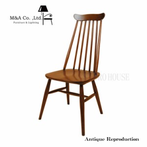 [送料無料]チェア アンティーク 椅子 イス ダイニングチェア 木製 ヴィンテージ調 シンプル 木製