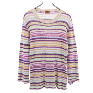 ミッソーニ イタリア製 長袖 セーター Missoni ニット メンズ