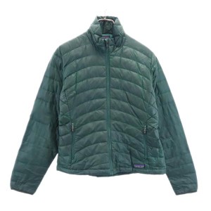 パタゴニア 2007年 84681 ダウンジャケット S グリーン系 patagonia アウトドア レディース