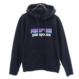 パタゴニア 長袖 スウェットパーカー S ブラック系 patagonia アウトドア メンズ