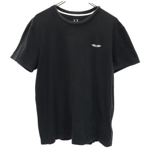 アルマーニエクスチェンジ 半袖 Tシャツ M 黒 ARMANI EXCHANGE メンズ