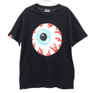 ミシカ プリント 半袖 Tシャツ L ブラック系 MISHKA メンズ