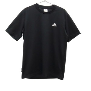 アディダス ロゴプリント 半袖 Tシャツ L ブラック adidas メンズ