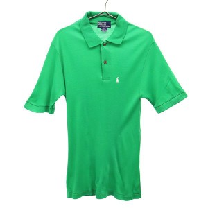 ポロバイラルフローレン ロゴ刺繍 半袖 ポロシャツ L グリーン Polo by Ralph Lauren メンズ