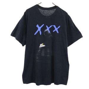 トリプルエックス プリント 半袖 Tシャツ XL ブラック系 XXX メンズ