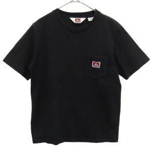 ベンデイビス 半袖 Tシャツ S ブラック BEN DAVIS ポケット付 メンズ