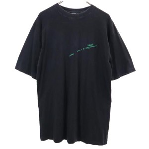 ヴィンテージ 80s 90s オールド 半袖 Tシャツ XL 黒系 VINTAGE メンズ