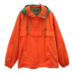 エクストララージ キャロット アノラックパーカー M オレンジ系 XLARGE キャロット プルオーバー メンズ