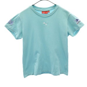 プーマ 半袖 Tシャツ M ブルー PUMA レディース