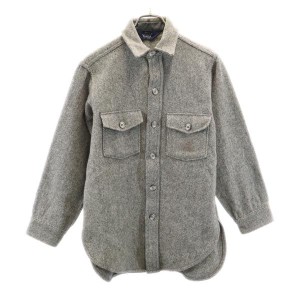 ウールリッチ 80s ヴィンテージ ウールジャケット グレー系 WOOLRICH メンズ