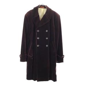 PaulSmith ポールスミス ロングコート ダブル ウール混 ブラウン