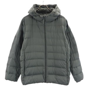 ユニクロ ダウンジャケット 3XL カーキ系 UNIQLO +J ビッグサイズ レディース