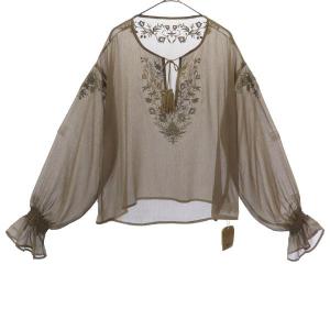 美品 ジャーナルスタンダード エンブロイダリー刺繍レース