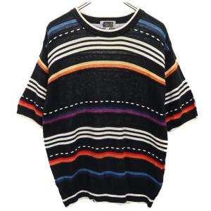 PAGELO パジェロ】フェイクレザーニットジャケット(L)ウール PAGELO パジェロ】フェイクレザーニットジャケット(L)ウール